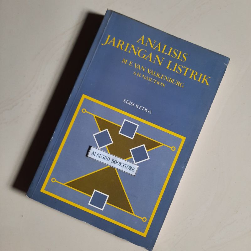 Buku ORIGINAL ⭐⭐⭐ ANALISIS JARINGAN LISTRIK - M. E. VAN VALKENBURG