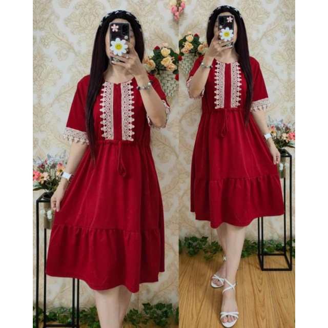 DRESS ARAB VOXY RENDA | DASTER KEKINIAN TERMURAH DASTER BUSUI