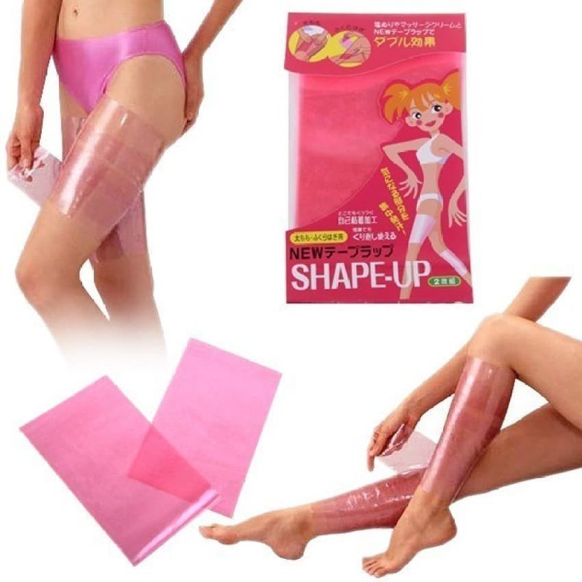 Shape Up Sauna Wrap Perut dan Paha - Waist SLimmer Slimming Body Plastic PLastik PVC