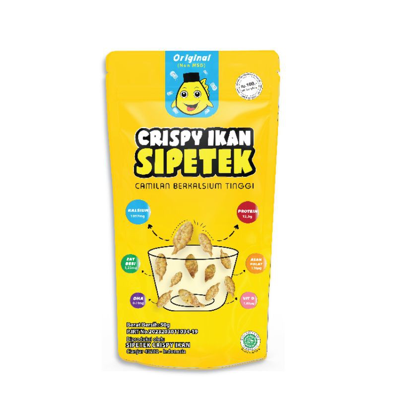 

Crispy ikan sipetek "Original