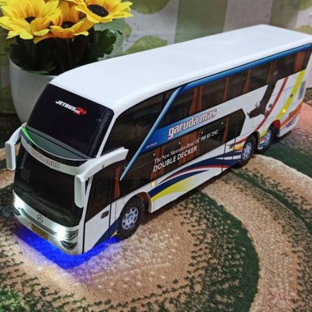 Miniatur Bus bis GARUDA MAS DD LAMPU