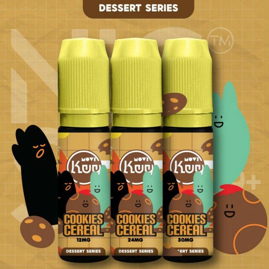 Liquid Kuy Cookies Cereal Salt Nic 15ML by Movi kuy cookies Saltnic