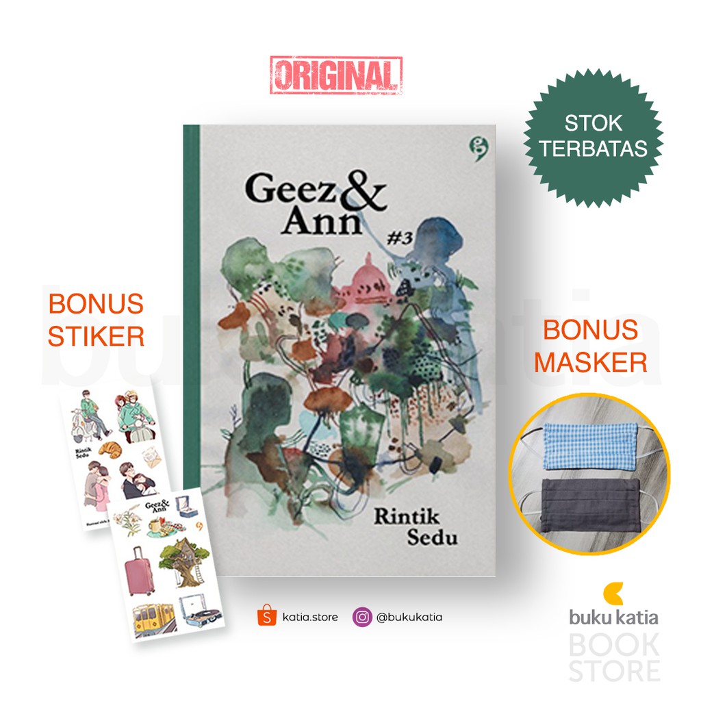 GEEZ & ANN #3-RINTIK SEDU (BONUS STIKER + MASKER)-READY ...