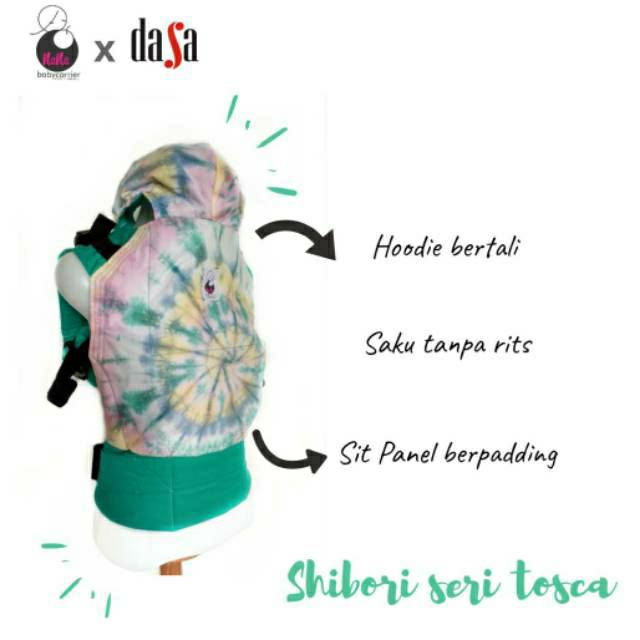 SSC Nana Baby Carrier Shibori Series