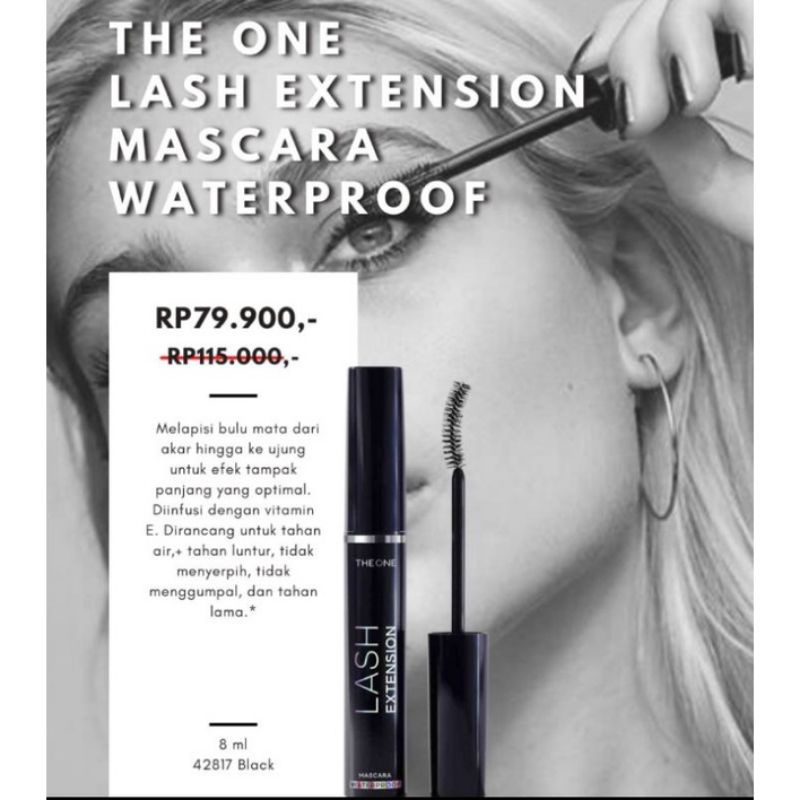 the one lash extension mascara waterproof