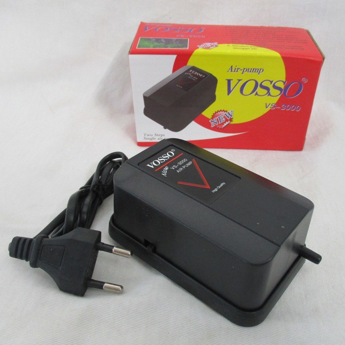 Vosso Air Pump 1 Lubang / Air Pump Pompa Udara / Aerator Vosso V-3000