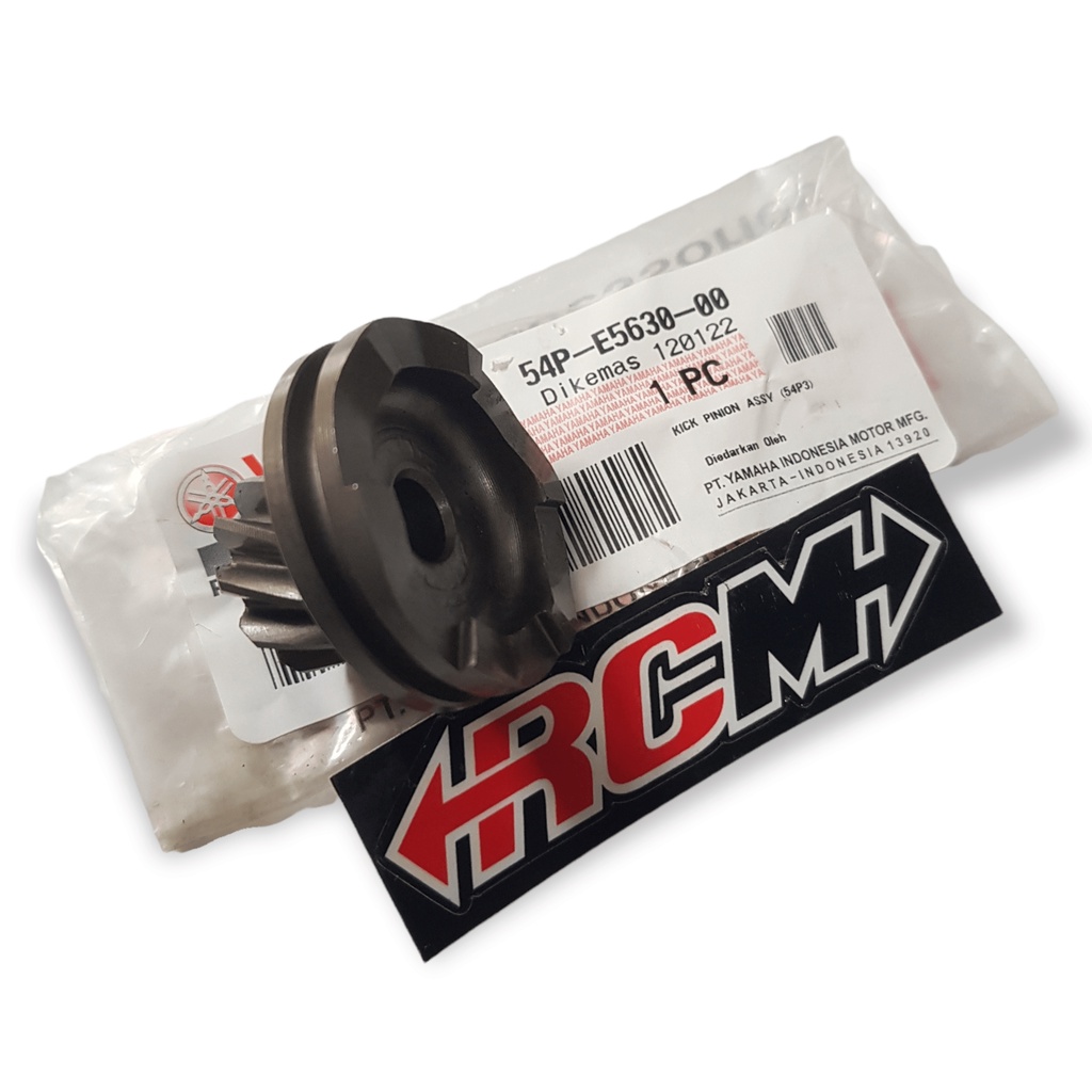 54P-E5630-00 GEAR KICK STATER PINION GIGI ENGKOL SLAH SLAHAN SELAHAN SELAH PEDAL MIO J GT SOUL GT 115 FINO 115 X RIDE X-RIDE XRIDE 155 ORI ORIGINAL YAMAHA YGP ASLI