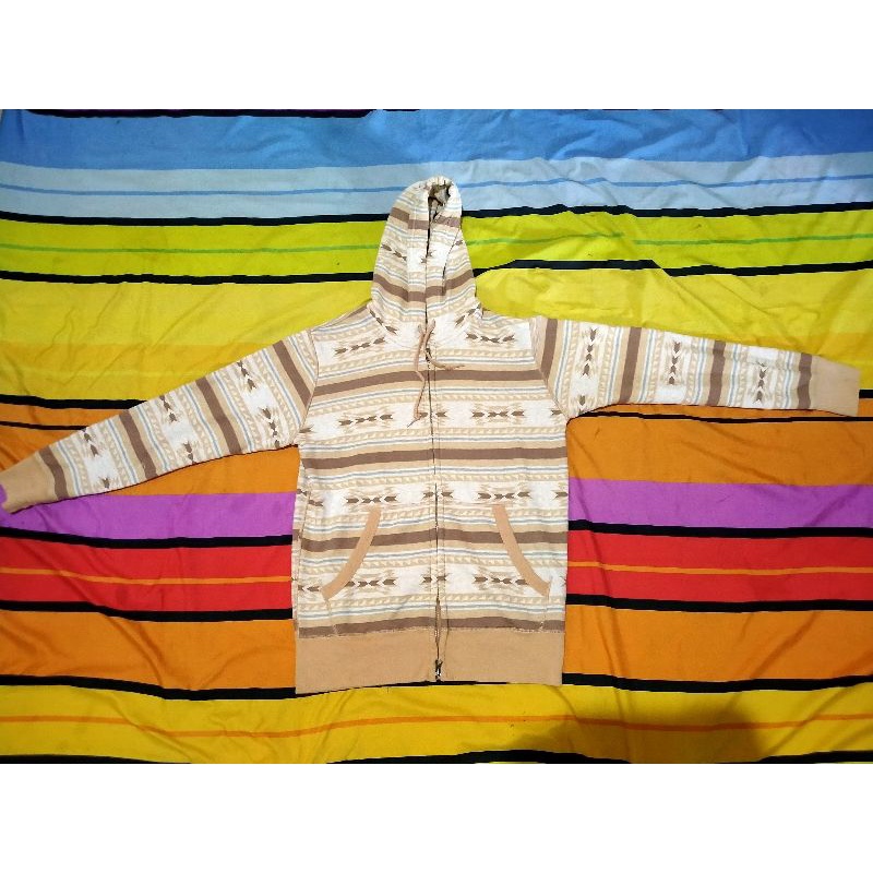 zip hoodie uniqlo navajo coksu