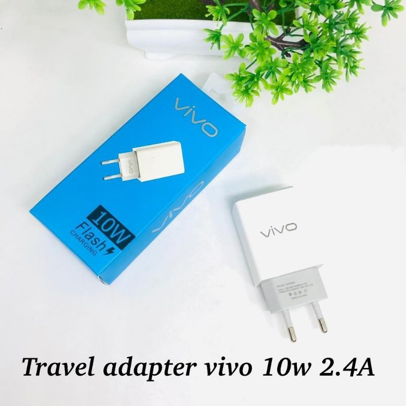 TRAVEL ADAPTOR VIVO 1USB 10W BATOK CHARGER VIVO 1USB KEPALA CASAN VIVO 10W 1USB