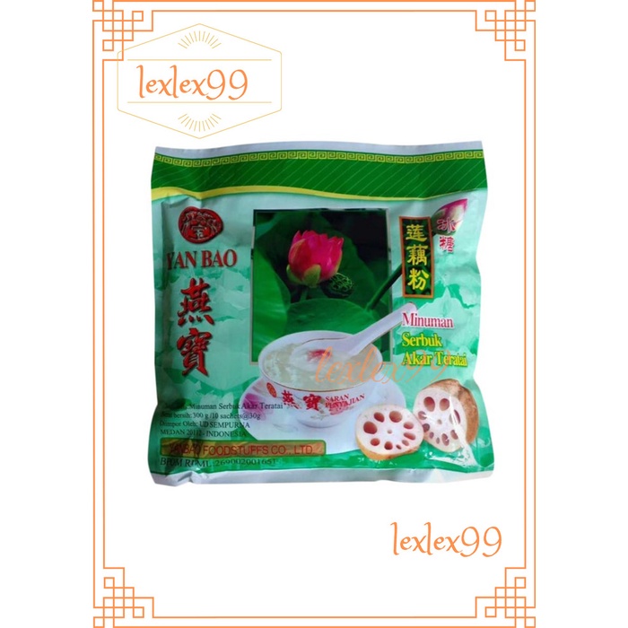

Yan Bao Minuman Serbuk Akar Teratai 300gr (BERKUALITAS)