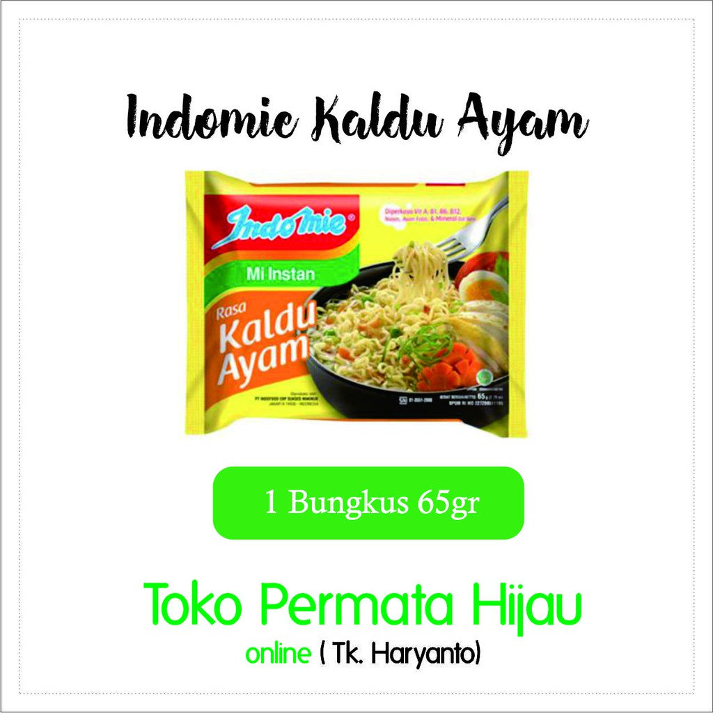 

Indomie Mie Rasa Kaldu Ayam