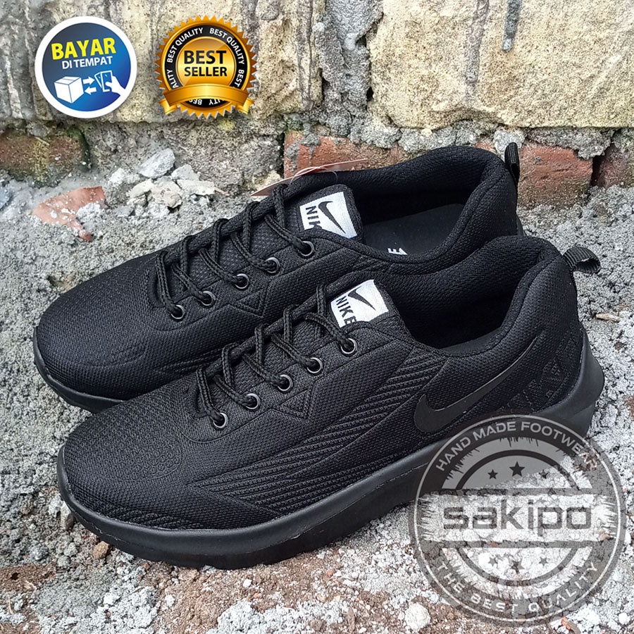 PROMO ANAK SEKOLAH !! SEPATU SEKOLAH HITAM POLOS SD SMP SMA SMK KULIAH / SEPATU KERJA HITAM PRIA WANITA MURAH TRENDI RINGAN DIPAKE / SEPATU OLAHRAGA SENAM AEROBIK / SEPATU LARI / SEPATU GERAK JALAN / SAKIPO