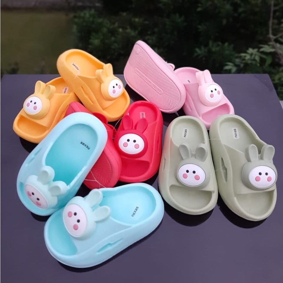 Vinandoz Sandal Anak Perempuan / Sandal Anak Balita Import / Sandal Jelly Anak Umur 2 3 4 tahun / KLC 24 - 29