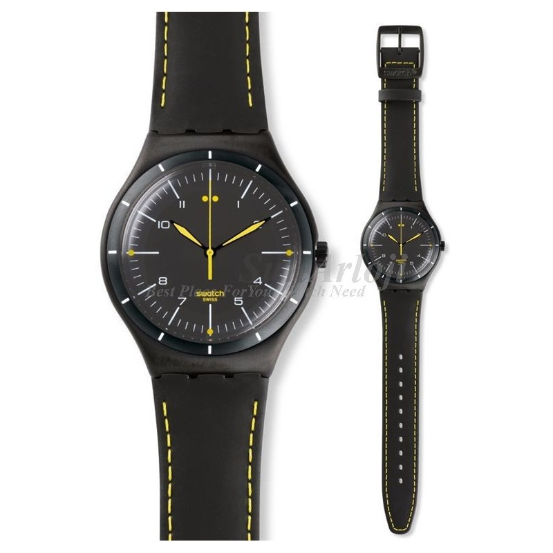 HOTS PRODUK Swatch BLACK BLISS YWB100