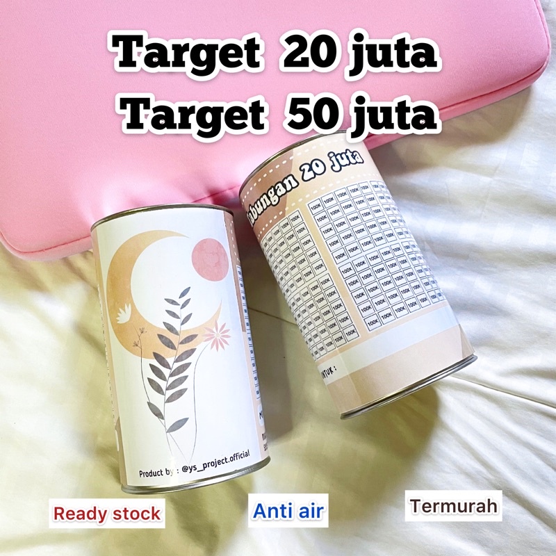 Celengan Target 20 - 50 juta