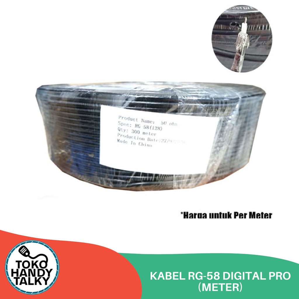 KABEL RG-58 DIGITAL PRO (METER) NEW