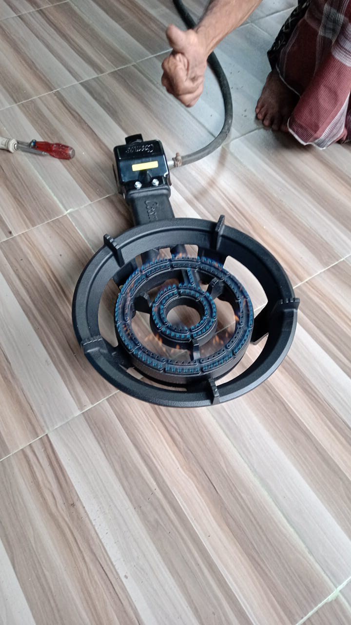 Kompor Gas Komersial Cosmos Cgc 212 Bg / Bb 212bb 212bg  - Kompor Cor Mawar Martabak