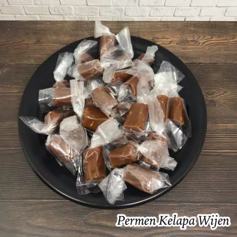 Jual Permen Kelapa Wijen 500 Gram Setengah Kg Shopee Indonesia