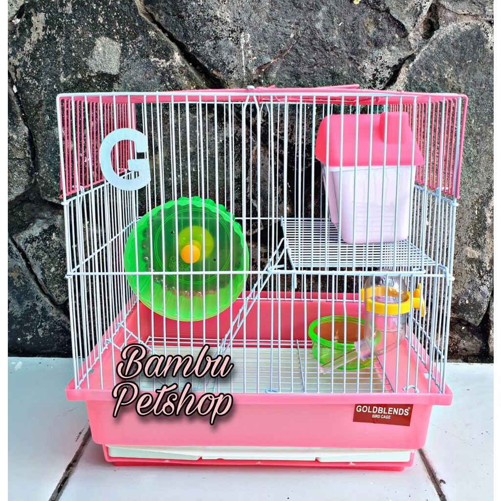 Kandang Hamster Goldblends / Kandang Hamster Import / Kandang Hamster Murah meriah