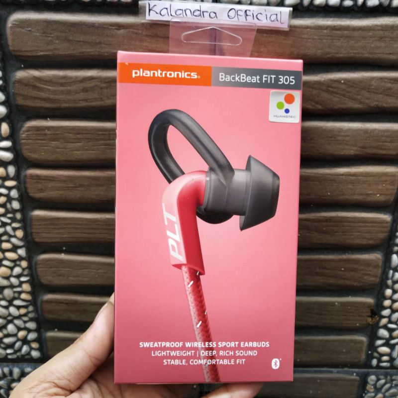 Plantronics Backbeat Fit 305 Wireless In Earphone Sports Original