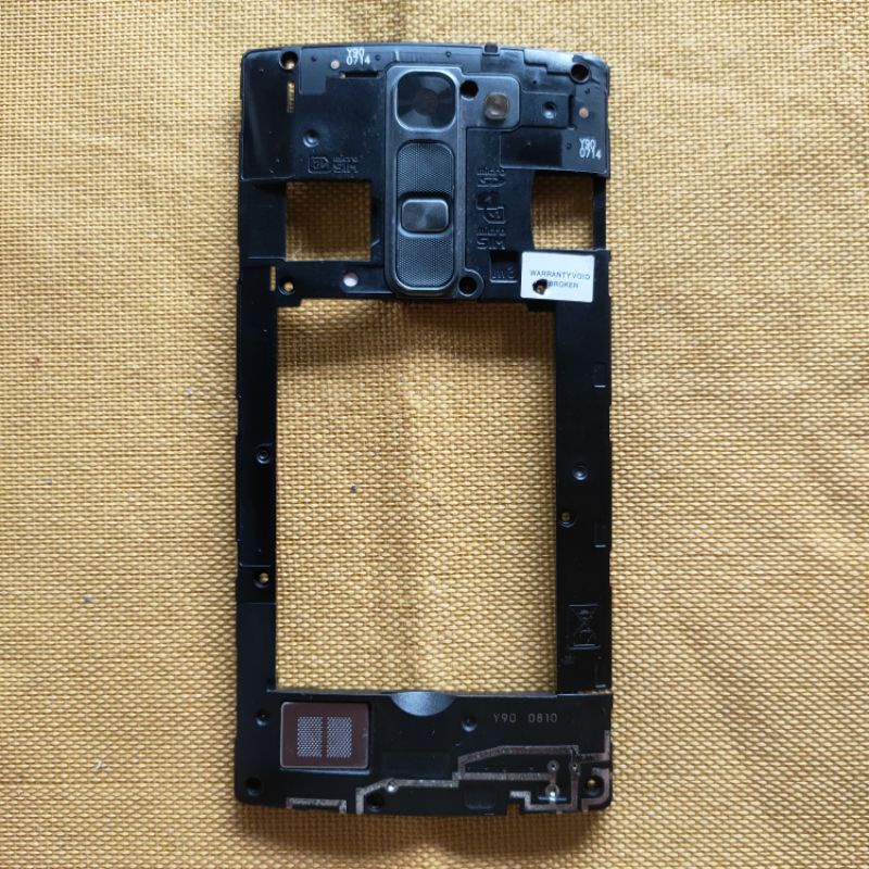 Tutup mesin tombol power + buzzer speaker LG magna LG-H502f original copotan