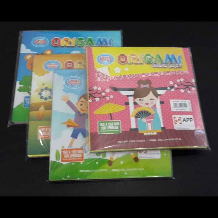 

Kertas Origami Besar 16X16 Sinar Dunia atk