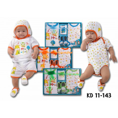 Kiddy Baby Set KD11143 - Set Pakaian Bayi / Kado Lahiran