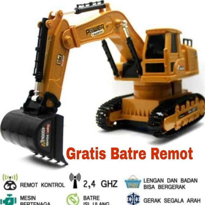 Mobil Remot Rc Excavator Bego Mainan Remote Control