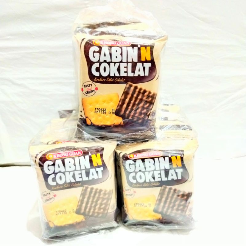 

Khong Guan Gabin n' Cokelat Krekers Salut Cokelat isi 10