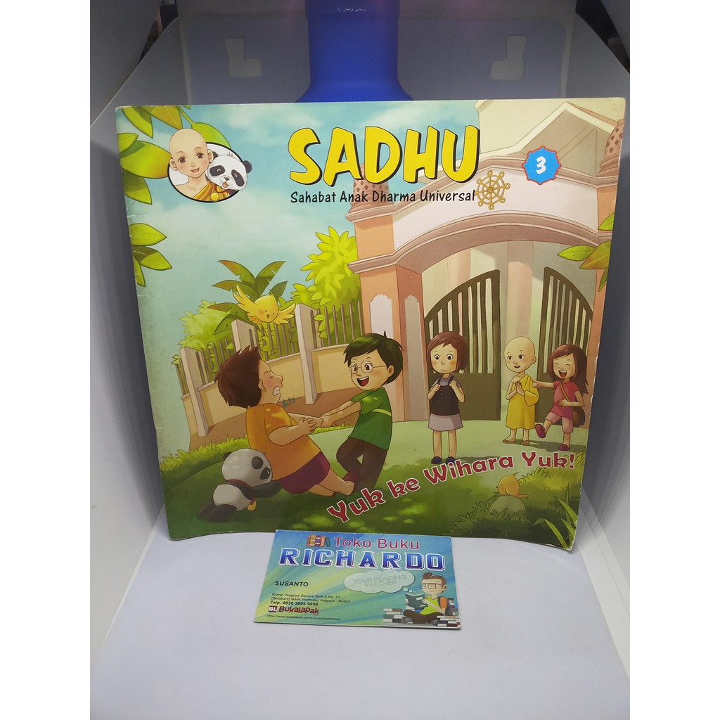 Buku Sadhu Sahabat Anak Dharma Universal - Yuk Ke Wihara Yuk