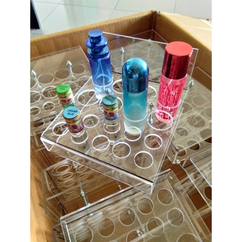 Jual Display parfum acrilik utk botol kombinasi | Shopee Indonesia