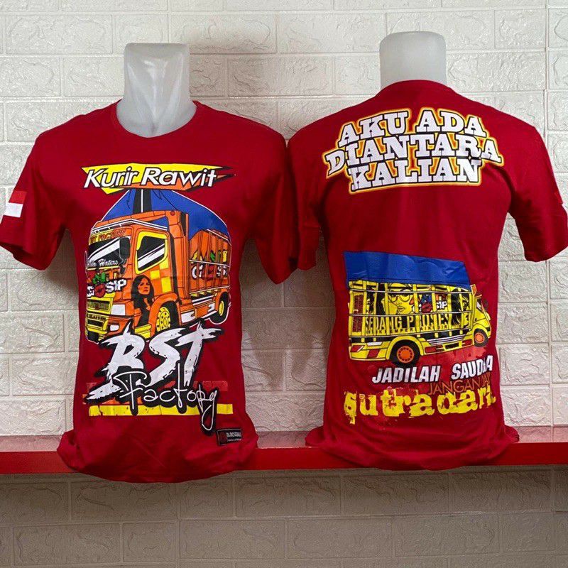 KAOS SOPIR TRUK KURIR RAWIT BST FACTORY COD