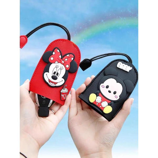 Gantungan Kunci Tas Keychain Kulit gantungan kunci mobil mickey