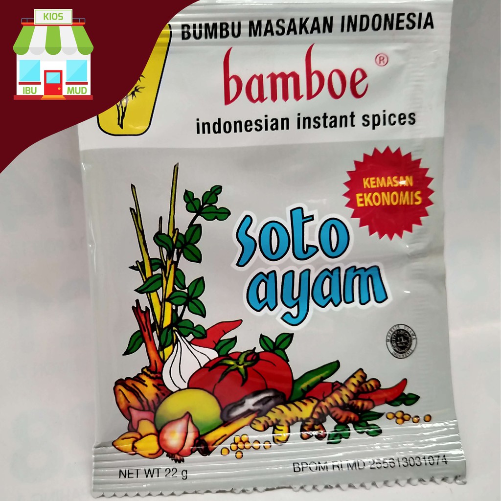 Bamboe Bumbu Soto Ayam Kemasan Ekonomis Shopee Indonesia