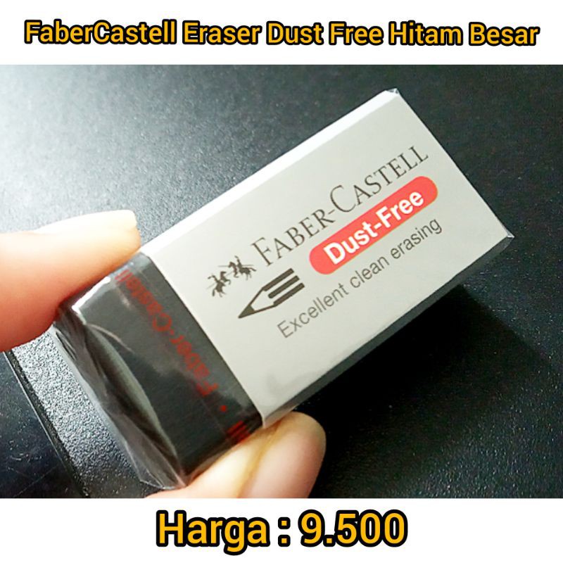 

Fabercastell Eraser Black Besar 18 71 71