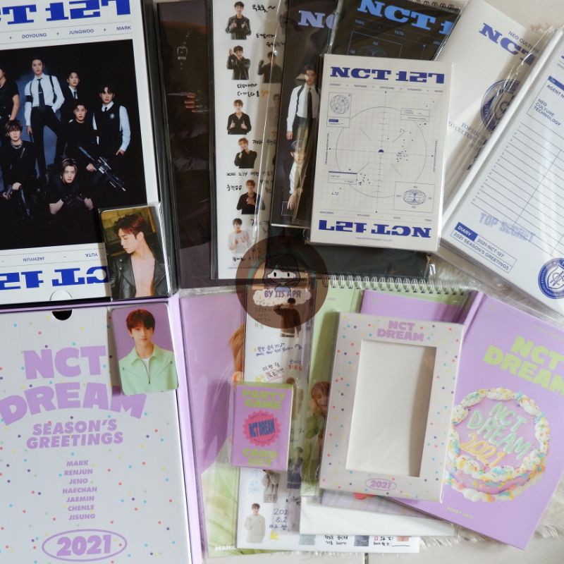 SHARING SEASON GREETINGS NCT 127 NCT DREAM  benefit KTOWN4U