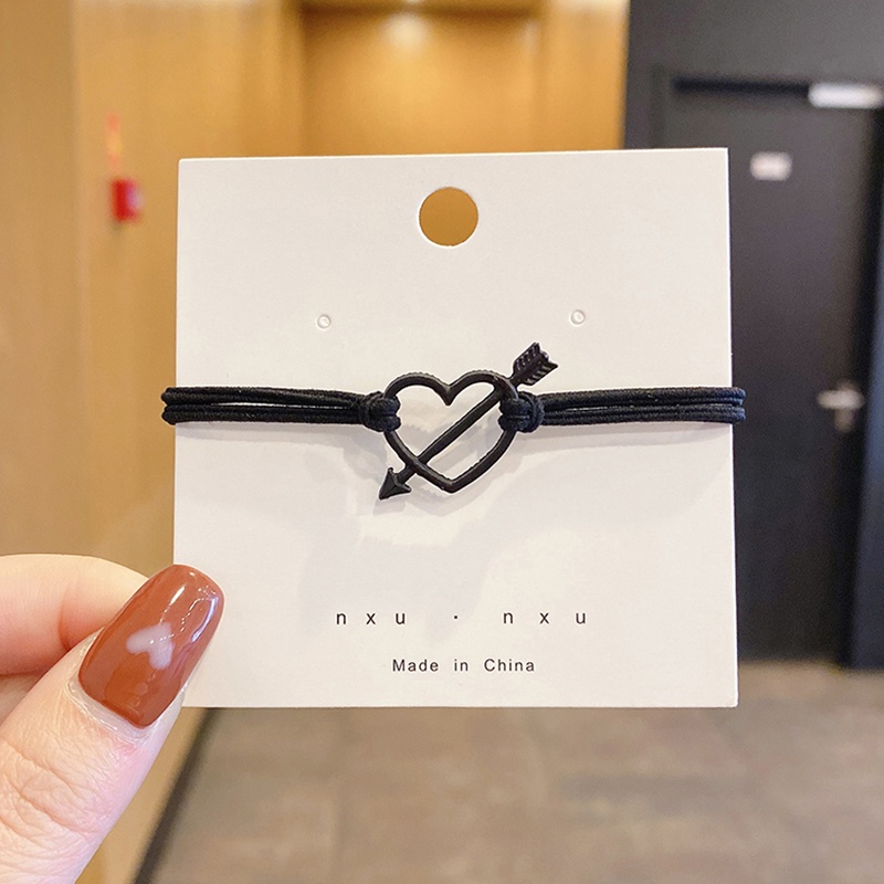 Ikat Rambut Motif Panah Cupid Gaya Korea Untuk Anak Perempuan