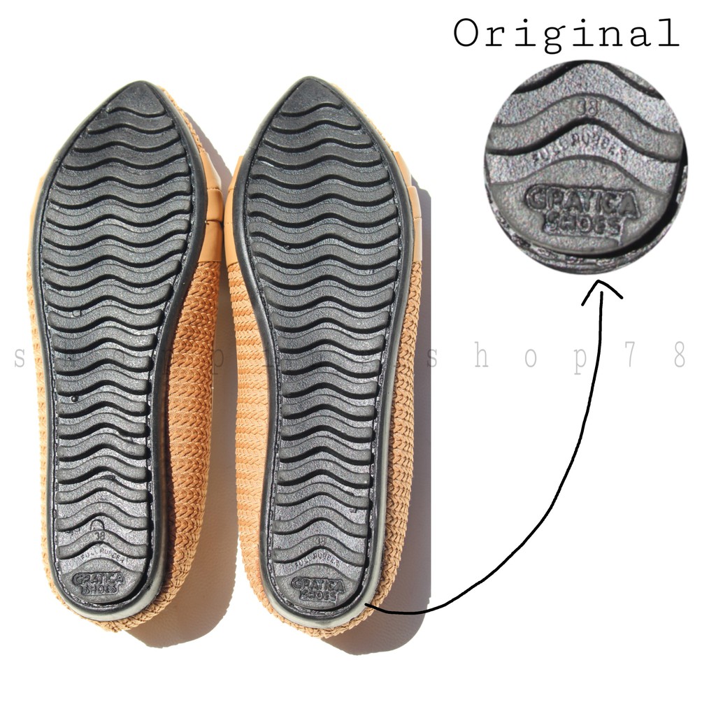 Sepatu Wanita Flat Shoes Dixie Lancip Gratica AW 0076