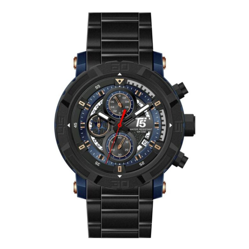 JAM TANGAN PRIA T5 H 3814 CHRONO ORIGINAL WATER RESISTANT 3ATM