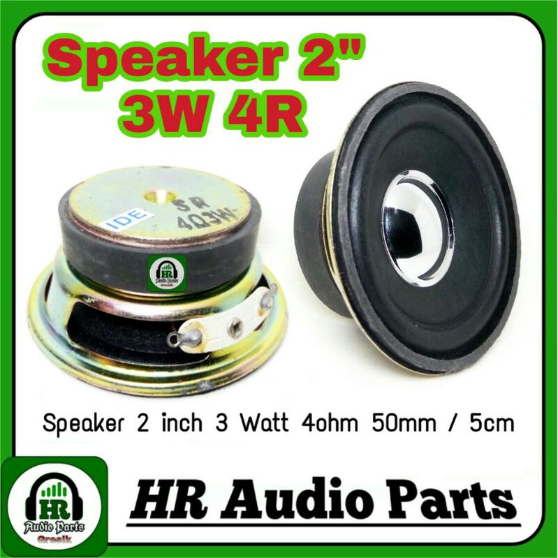 Speaker 2&quot; 3W 4R 2inch 3Watt 4ohm Woofer for Mini Amplifier Bluetooth