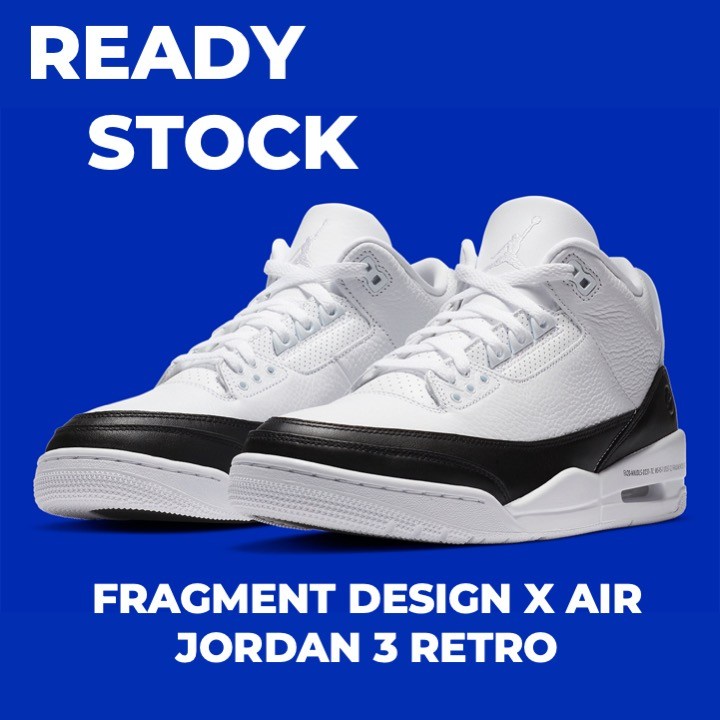 Fragment Design X Nike Air Jordan 3 Retro