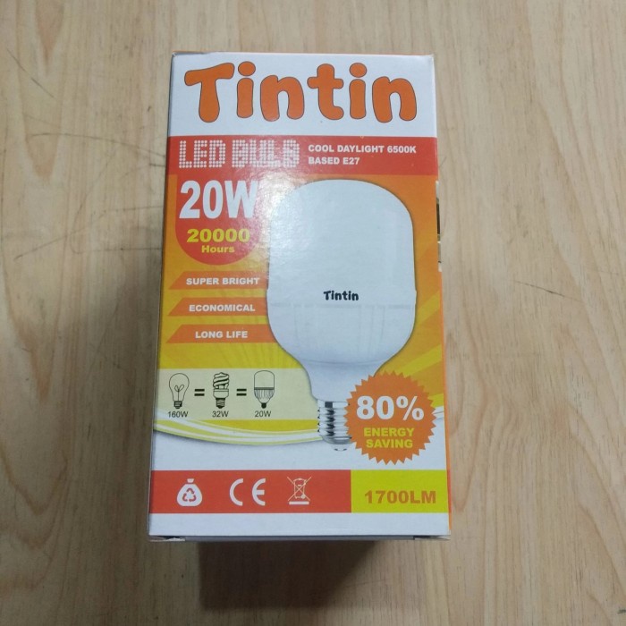led tintin 20 watt lampu