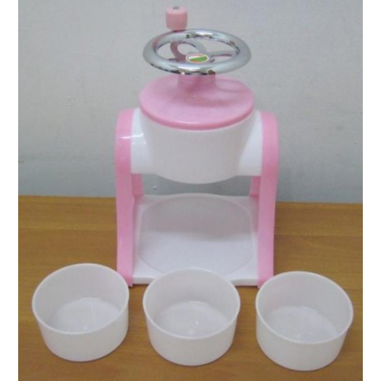 ALAT SERUTAN ES BATU - MESIN PEMBUAT ES SERUT MINI - ICE SHAVER MANUAL PERALATAN DAPUR
