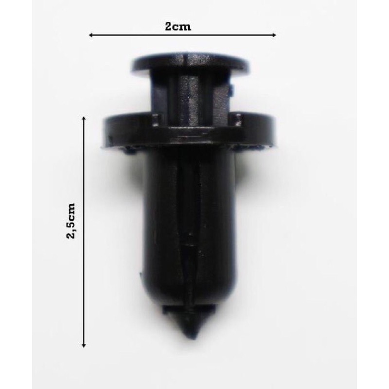 [Checkout Rp1000] KANCING KLIP BEMPER HONDA SIZE PANJANG L JAZZ CITY CIVIC ACCORD FREED STREAM CLIP