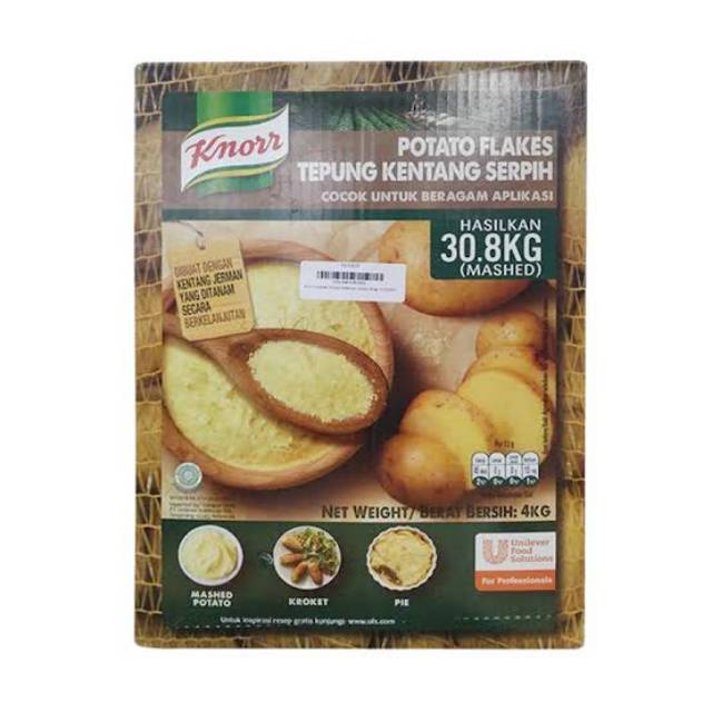 

Knorr Tepung Kentang Serpih 4kg