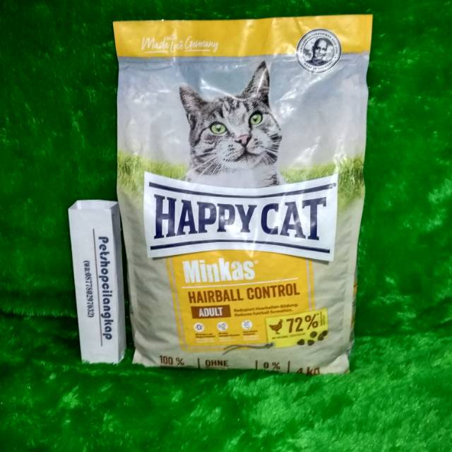 Happy Cat minkas hairball control 10kg (Ekspedisi) makanan kucing dewasa happy Cat minkas