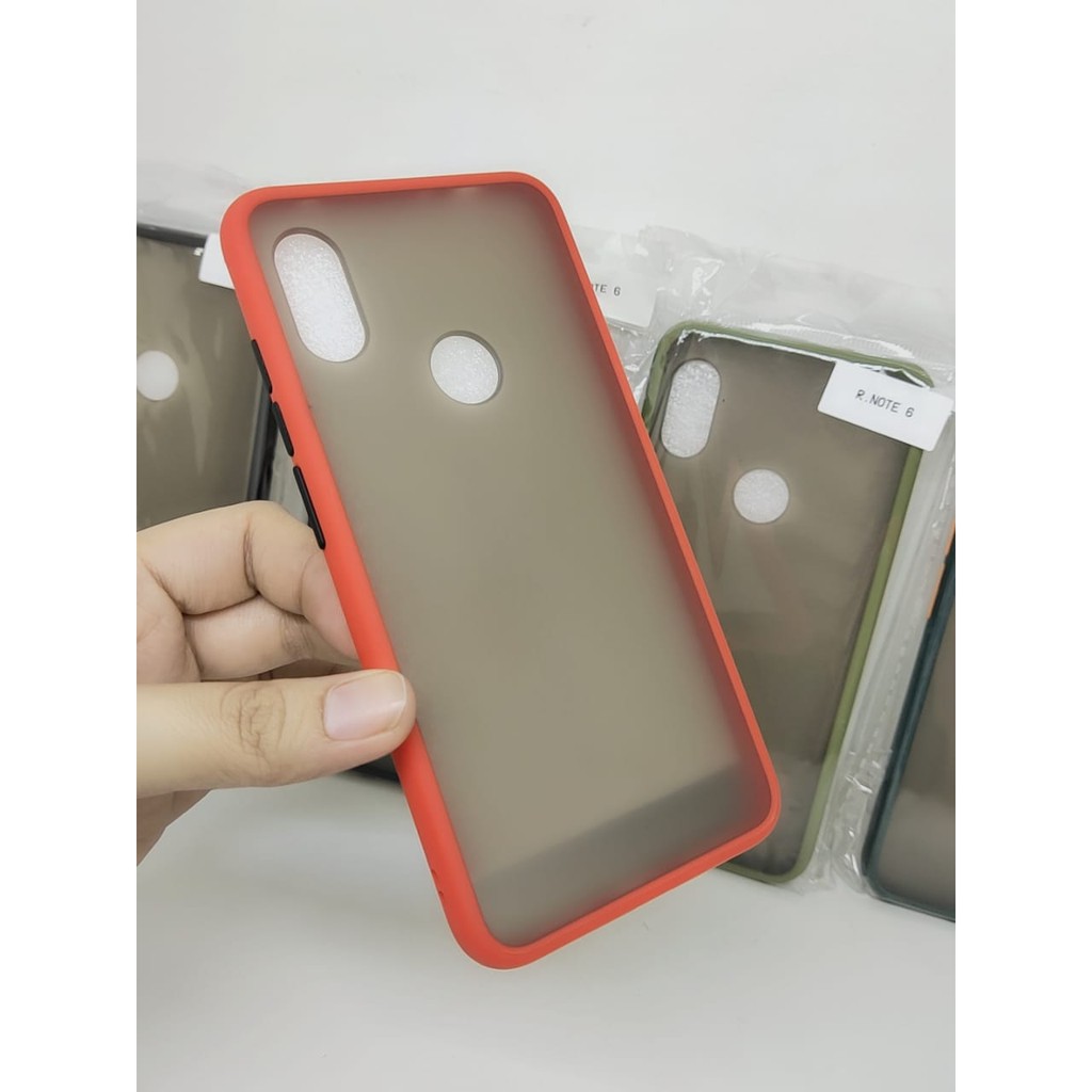 Bumper AERO CASE Redmi Note 6 Pro 6.26 inch Hardcase My Choice List Warna Matte