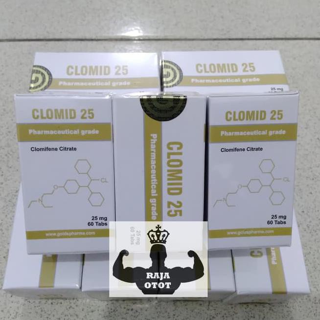 F1N9 CLOMID 25MG X 60 TABLETS BY : GOLDS PHARMA IAKF