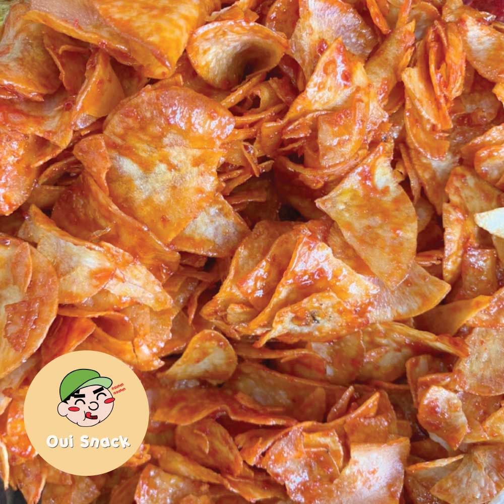 

Keripik Singkong Padang - Kripik Singkong Balado Padang 250GR | Oui Snack