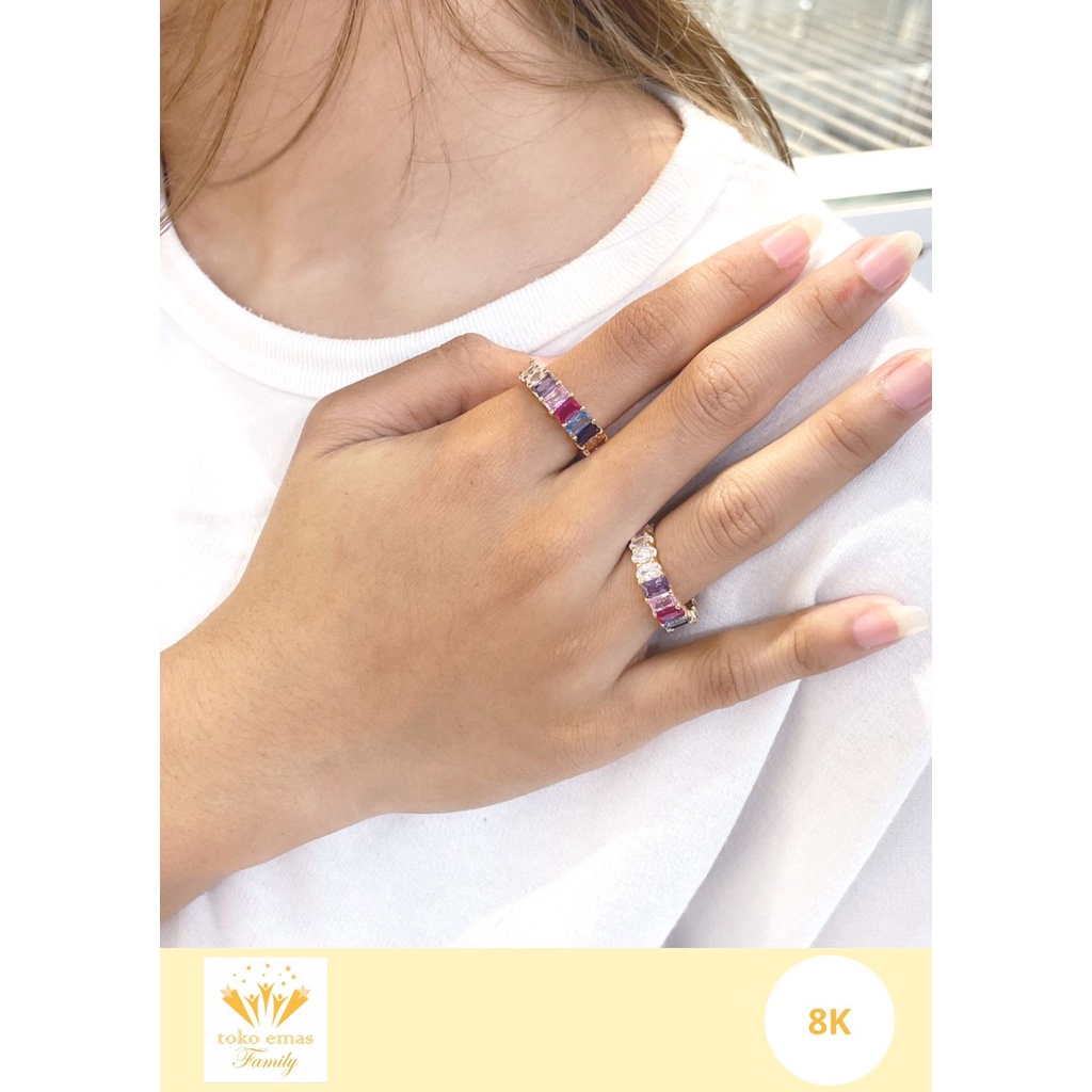 Cincin Emas Kadar 375 Variasi Model 1 - 3 Gram an